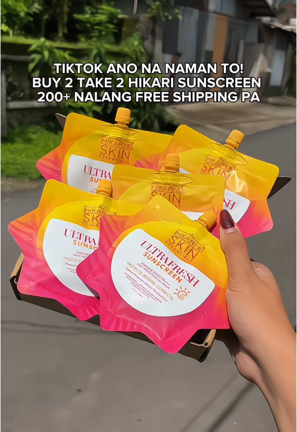 BUY 2 TAKE 2 HIKARI SUNSCREEN #hikariskin #hikarisunscreen #hikariultrafreshsunscreen #hikariultrawhitesunscreen #hikariessentials #sunscreen 
