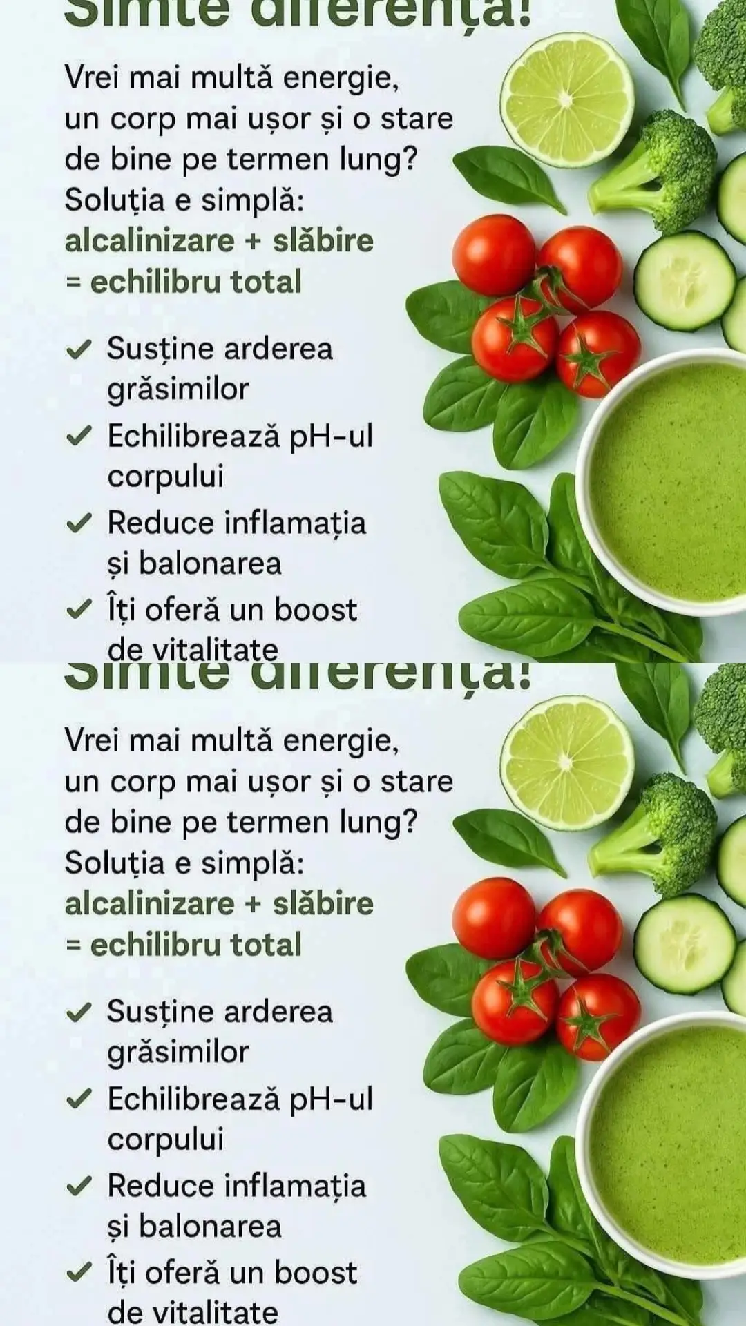 💔 Te gândești la gastric sleeve? Află adevărul înainte să ajungi pe masa de operație! Știu cum e… ai încercat tot. Ai investit bani, timp, speranță… și tot nu te simți bine în pielea ta. Iar acum te gândești la o soluție radicală: micșorarea stomacului. Dar hai să-ți spun ceva sincer: 👉 Operezi stomacul, nu creierul. După operație tot la nutriționist ajungi, tot trebuie să te reeduci alimentar. De ce să nu faci asta de la început, natural și cu iubire față de tine? 🌱 Programul nostru de slăbire, detoxifiere și alcalinizare te ajută să: ✅ Mănânci 3 mese + 2 gustări pe zi ✅ Slăbești fără pastile, fără înfometare, fără bisturiu ✅ Îți detoxifiezi corpul și îl alcalinizezi ✅ Îți recapeți energia, sănătatea și pofta de viață ✅ Înveți să mănânci echilibrat pe viață 💸 Urmezi programul, rămâi cu bani în buzunar și ai rezultate mai frumoase, mai durabile și fără riscuri. 🔑 Ai nevoie de o soluție blândă, sănătoasă și reală. 💬 Scrie-mi dacă ești gata să alegi pentru tine, un comentariu sau un mesaj pe Messenger. Nu durerea, ci echilibrul. Nu tăietura, ci transformarea reală. 💚 #urmaritori  #slabiresanatoasa  #tratamentenaturiste #caciulitaveronica #consultantnutritie 