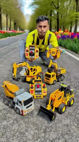 RC Construction Vehicles JCB Cement Mixer _ Loader Unboxing 😲