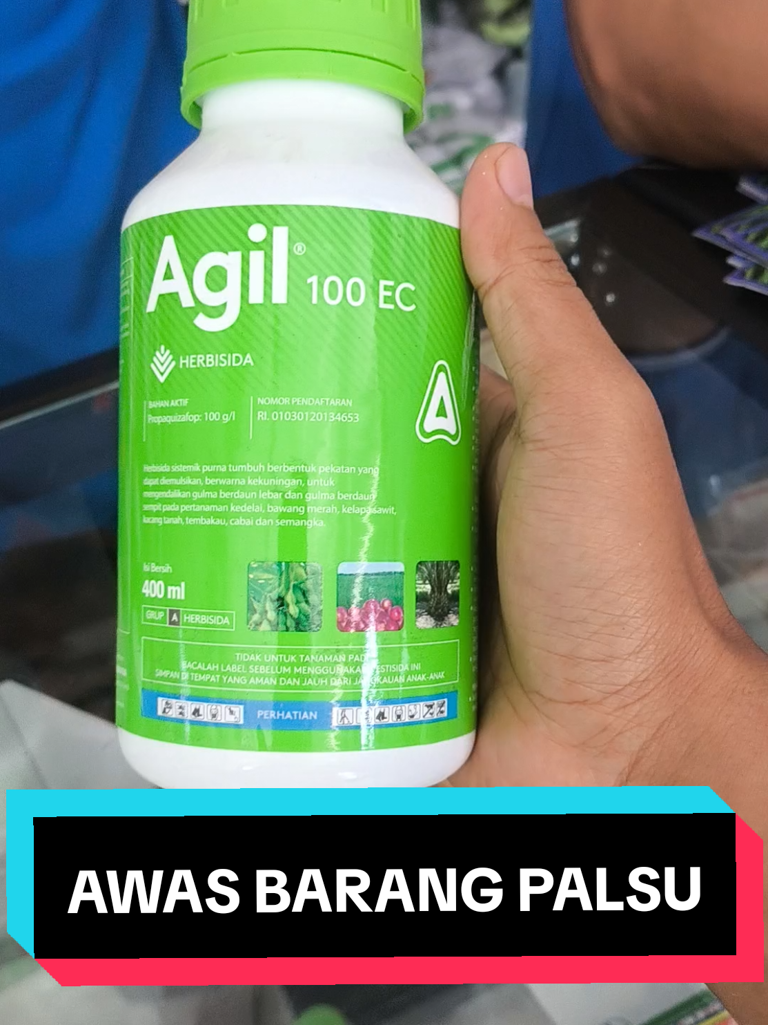 AWAS BANYAK BARANG PALSU HARGA MURAH, AGIL HERBISIDA SISTEMIK UNTUK CABE, KACANG, BAWANG MERAH #sistemik #agil #pratumbuh #bawangmerah #propaquizafop 
