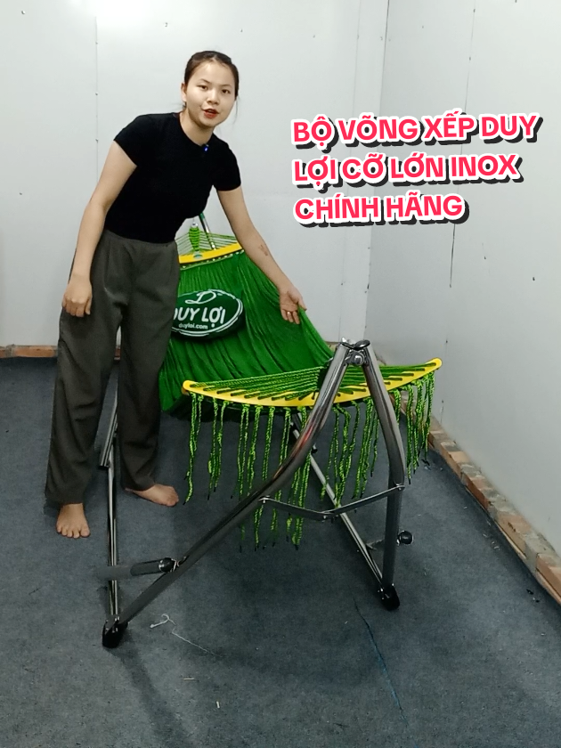BỘ VÕNG XẾP DUY LỢI CỠ LỚN INOX CHÍNH HÃNG#vongduyloi #khunginoxduyloi #vongxepduyloi #vongxep 