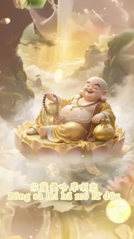 彌勒佛是佛教中的慈悲之佛，他被認為是未來的佛陀，具有消除痛苦、招來吉祥和增長善德的能力。 “弥勒佛心咒”消災轉運降吉祥，寿长安康，财宝丰富 #buddistmantra #弥勒佛 #Maitreya #弥勒佛心咒 #loughingbuddha 