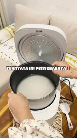 Ternyata salah satunya gara-gara ini nasi jadi cepet basi🥲 #hanriver #ricecooker #antilengket 
