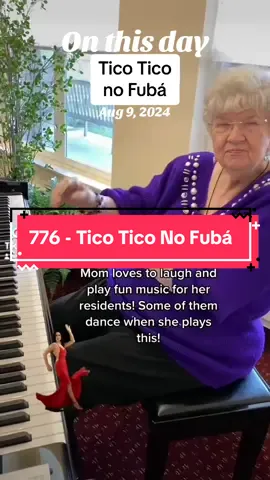 Tico Tico No Fubá #onthisday #fyp #brazilian #pianotiktok #playbyear 