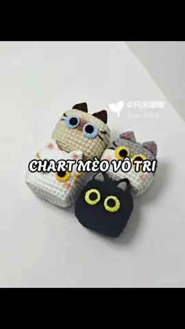 Chart Mèo dô trii Cre on pic #chart #suutam #móclen #chartthu #handmade 