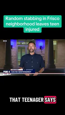 A 15-year-old boy walking his dog in Frisco, Texas, was randomly stabbed by a stranger on Sunday evening. The encounter was captured on a Ring camera, showing the suspect approaching the victim before suddenly turning and stabbing him. The suspect, who appears to be a young male, has not yet been identified or arrested by police. #dallas #texas #police #news #dogwalking 
