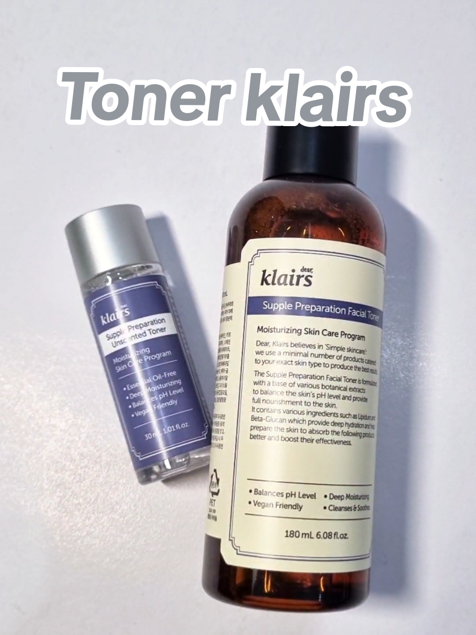 Toner klairs #routine #toner #klair #beauty #skincare