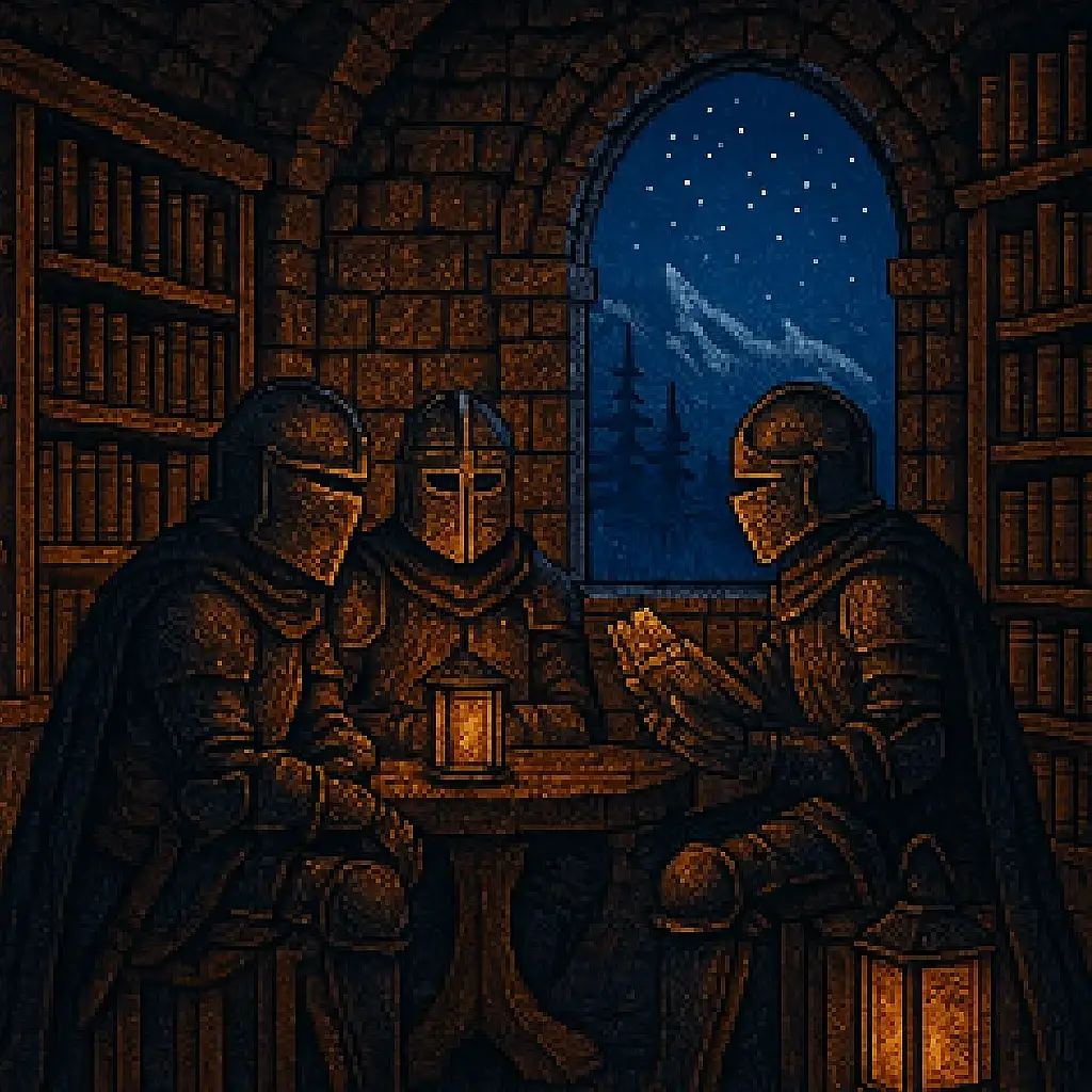 Vibes 🌌⭐️⚔️ #darkfantasy #fantasy #vibes #pixelart  #lightfantasy