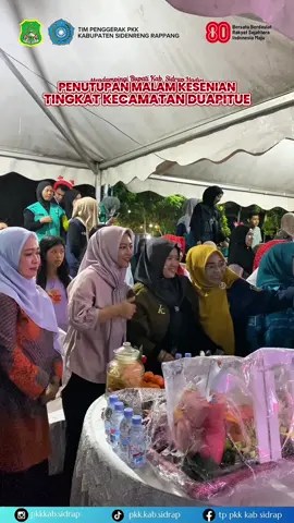 Penutupan Malam Kesenian Dalam Rangka HUT RI KE-80 Tingkat Kecamatan DuaPitue🩵🩵 • • • #pkkpusat #pkksulsel #sidenrengrappang #hidupjayapkk #harikemerdekaanindonesia  @indahsyahar86 @Pemkab Sidenreng Rappang 