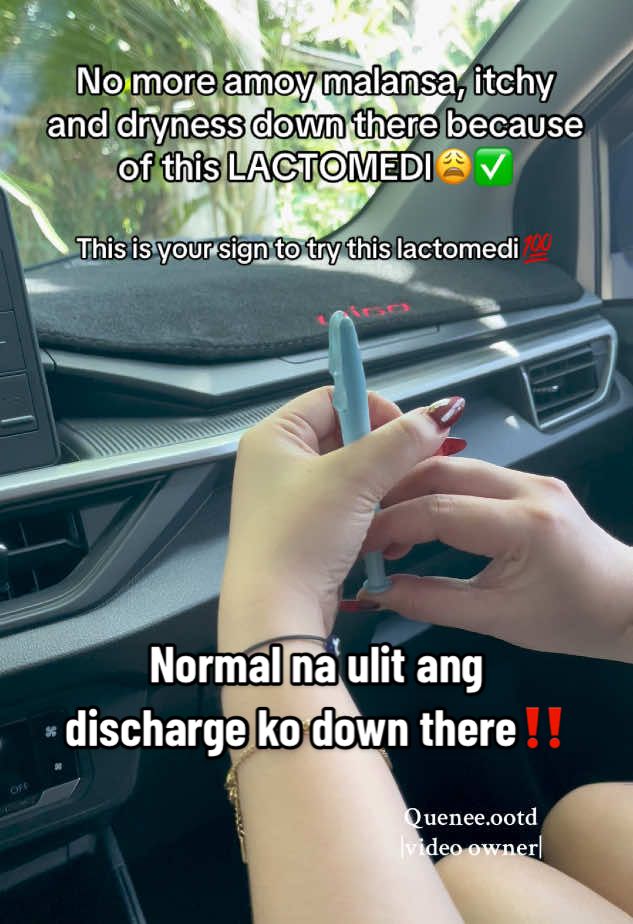 Normal na ulit ang discharge ko simula ng na try ko ang lactomedi. You probably need this probiotics if you have problems down there✅💯 you’re welcome. #lactomedi #probiotics #probioticsforwomen #femininehygiene #intimatecare 