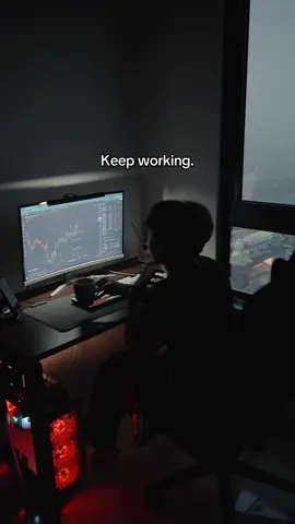 No matter what the result is, just keep working💪🏻 #fyp #motivation #forex 