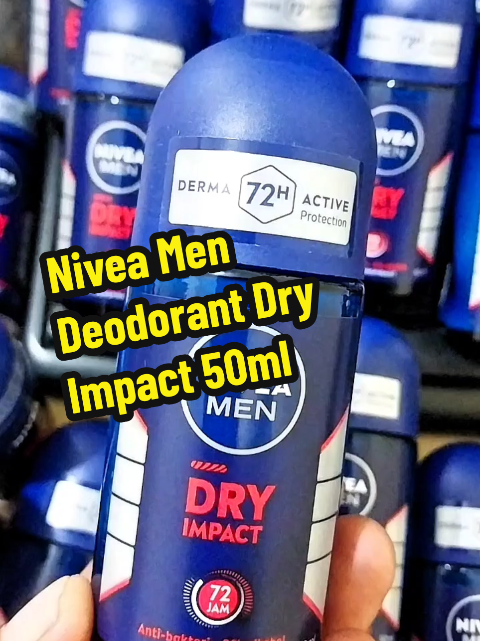 Nivea Men Deodorant Dry Impact 50ml #nivea #deodorant #niveadeodorant #niveamen #rollon 