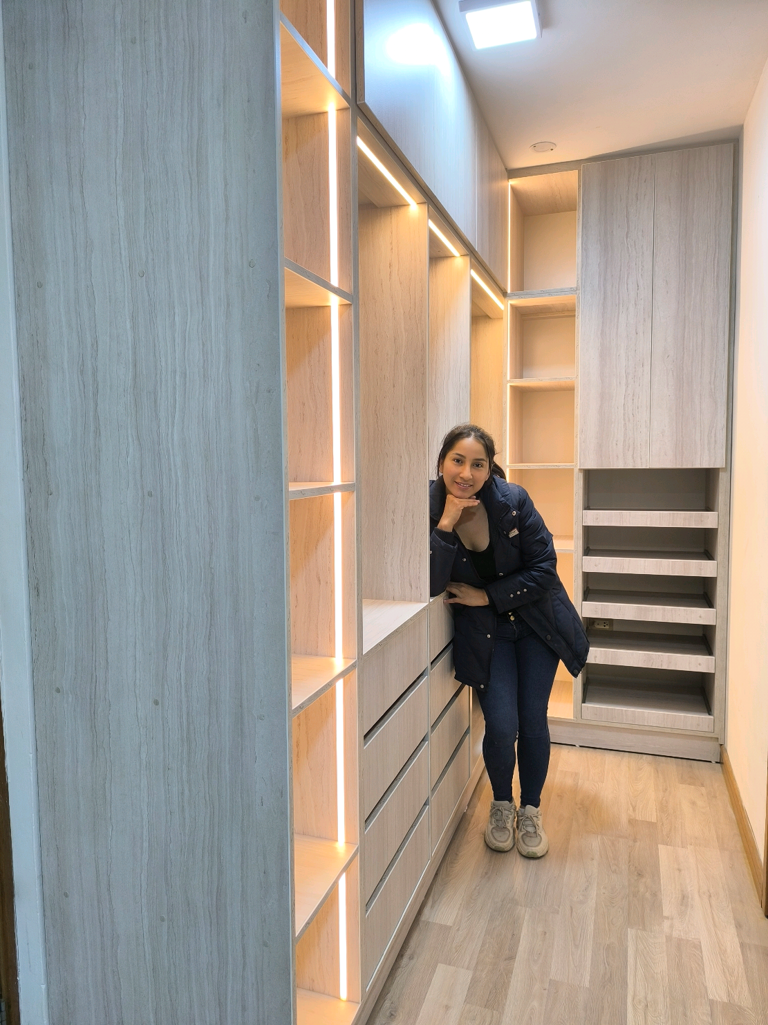 #closet #melamina #perú  #mueblesmodernos #walkincloset 