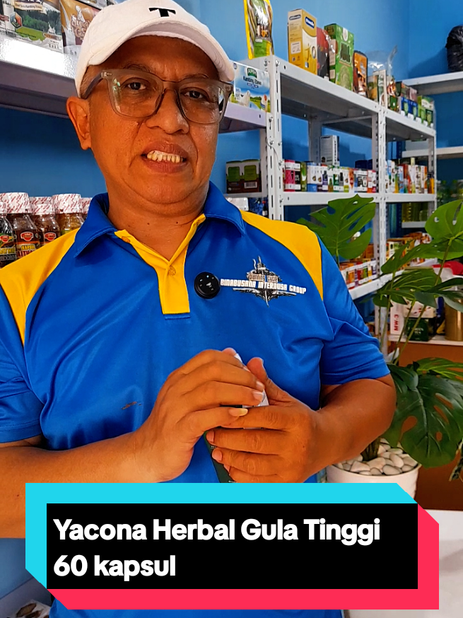 Yacona Herbal - Gula Tinggi - 60 kapsul #yacona #diabetes #guladarah #guncang99 #modalkontendoang 