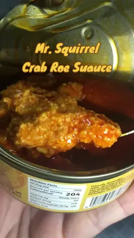 Umami-rich ang flavor!  #mrsquirrelcrabroesauce #crabpaste #dippingsauce #affiliatemarketing 