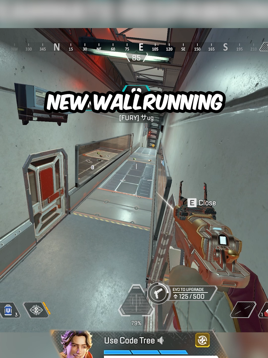 Wallrunning in Apex #Treeree #apexmovement #apexlegends #apex