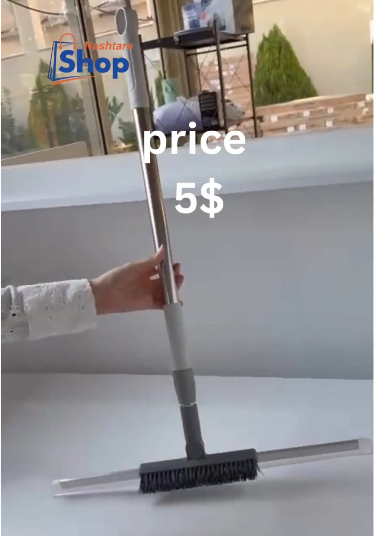 ✨ Adjustable Silicone Mop with Brush مكنسة سيليكون قابلة للتعديل مع فرشاة، مثالية لتنظيف الأسطح المختلفة بسهولة وفعالية. Code: HHC328 Price: 5$ 📲 اطلب الآن من Nashtare Shop 🌐 nashtareshop.com 📞 71609838 📥 حمّل تطبيقنا الآن! #SiliconeMop #AdjustableMop #NashtareShop