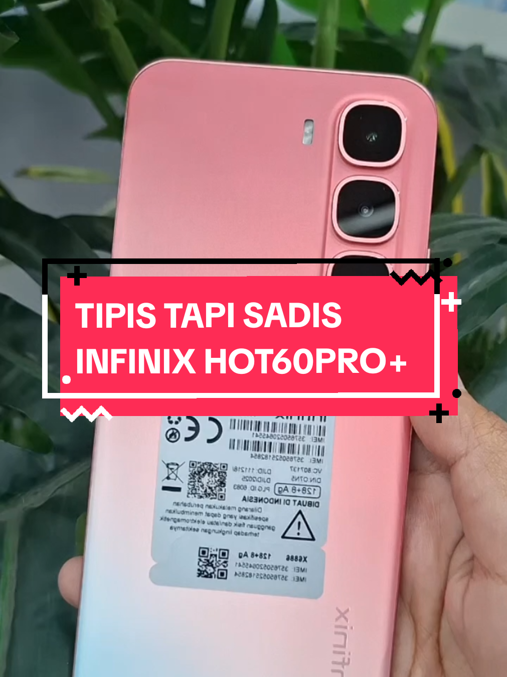Tipis Tapi Sadis,, cocok buat Infinix Hot60pro+ #hpinfinix #hpgaming #infinixhot60proplus #kredithp #kredivo 
