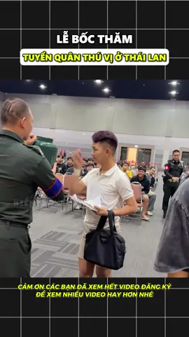 Lễ bốc thăm tuyển quân ở Thái Lan#