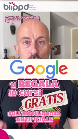 Corsi gratis di Google sull’intelligenza artificiale. Da non perdere. Guarda ogni episodio di questa miniserie e iscriviti al mio canale Telegram, dove troverai tutti i link ad ogni corso.  #corsi #gratis #formazione #google 