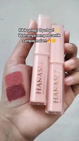 hanasui mattedorable lipstick ❤️‍🔥  #hanasui #lipstick #hanasuimattedorablelipstick #lipstikmurah #fyp 