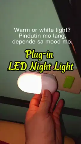 PLUG-IN MANUAL DIMMABLE LED NIGHT LIGHT.  ✅Long-life LED light ✅Energy Efficient  ✅Compact size ✅Affordable #lednightlight  #dimmablenightlight  #bedsidelight #homefinds #plugandplaylight 