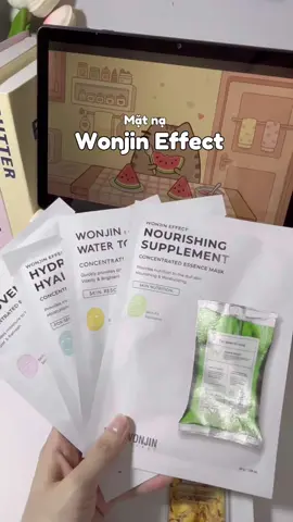 Mặt nạ wonjin effect dùng siu thích #wonjin #wonjineffect #matnawonjin #fyp #xh 