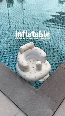 Multifunctional air sofa for babies & kids, with built in air pump. #inflatablechair #inflatablechairforbaby 