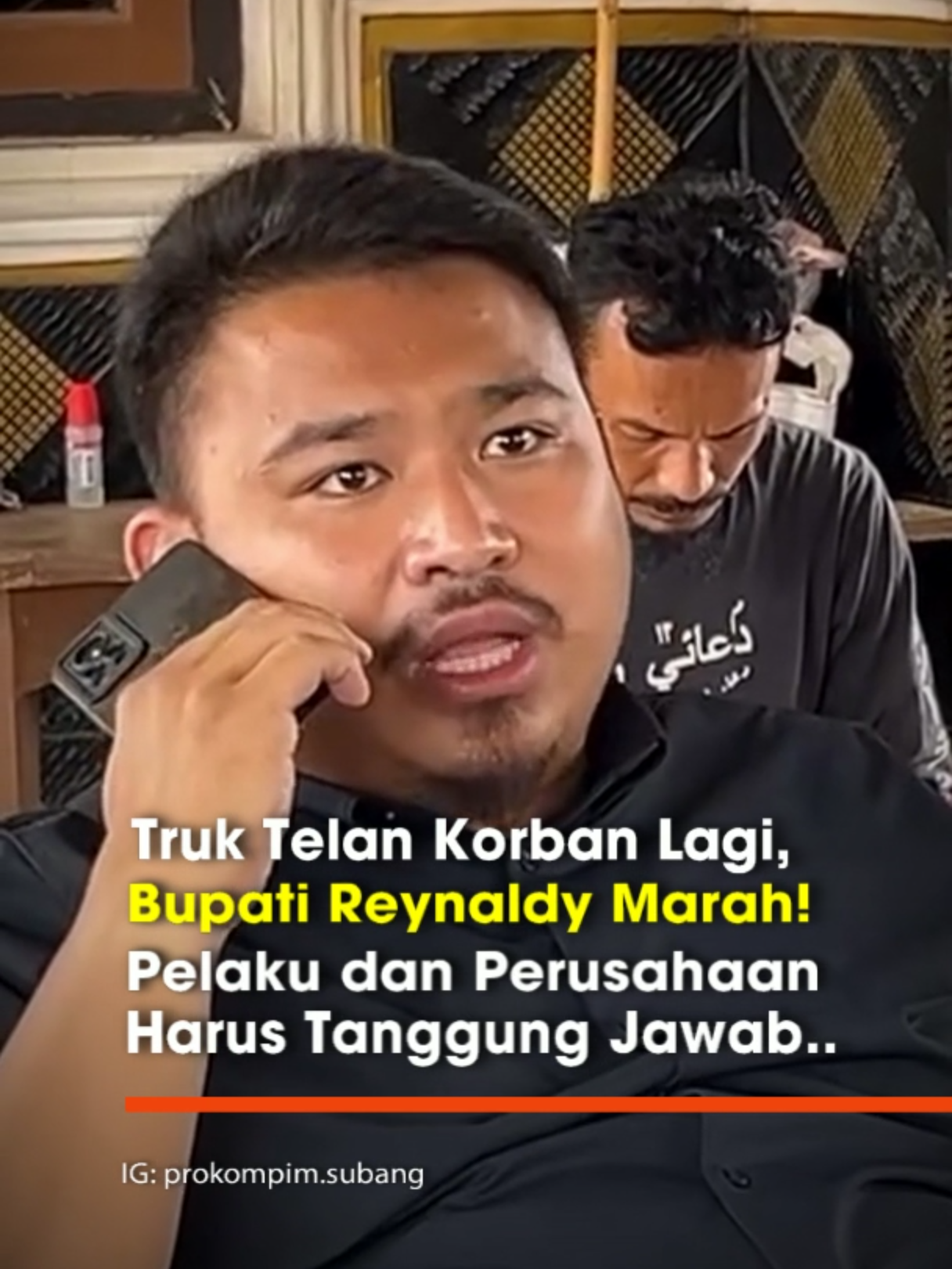 Truk telan korban lagi, Bupati Reynaldy marah! Perusahaan harus tanggung jawab.. #fyp #untukmu #truk #ibupaskibraka #subang #reynaldyputra