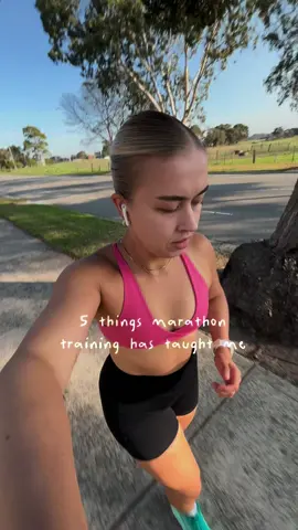 5 things marathon training taught me !!  1. RUN SLOW  I used to think every run had to be fast, but marathon training taught me that slowing down builds endurance, prevents burnout and actually makes you faster over time. Easy runs are essential, not optional. 2. Fueling = performance I learned that what I eat directly impacts how I train and perform. No fuel = no energy. When I started having pre run meals, mid run gels, and post run recovery seriously, everything changed. Longer runs felt smoother, I recovered faster and I stopped hitting the wall. 3. Hydrate like it’s part of training (because it is) Dehydration doesn’t just slow you down, it can completely derail your run. I drink HYDREAU in all my runs now as it contains all the 5 essential electrolytes for both rapid hydration and recovery (available at Ampol Foodary) 4. Rest is part of the plan Rest is productive, it’s where your body rebuilds, adapts and gets stronger. I used to feel guilty taking rest days, but now I treat them as part of the process. 5. Don’t skip strength training Running alone isn’t enough. Strength training helped me prevent injuries, build endurance and become a more efficient runner. @HYDREAU Sports Hydration 