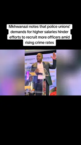KwaZulu-Natal Provincial Police Commissioner, Lieutenant General Nhlanhla Mkhwanazi, states that despite the growing population, the number of police officers is decreasing.  #mkhwanazispeaksout #mkhwanazi  notes that police unions' demands for higher salaries hinder efforts to recruit more officers amid rising crime rates #newslivesa #newsstories #news #southafrica 
