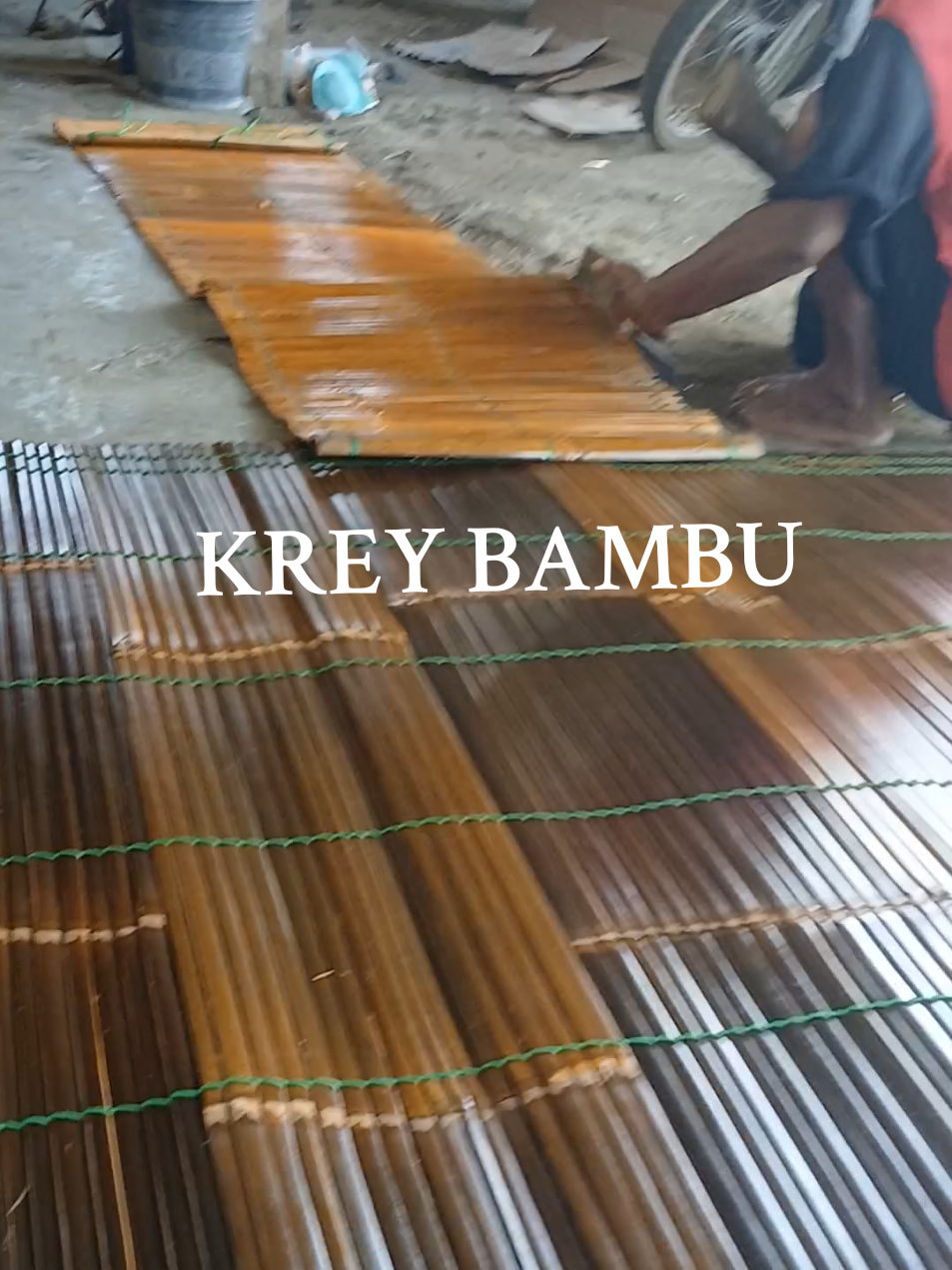 krey bambu  #DIY #kerajinantangan #tiraibambutulungagung #bambuhitam 