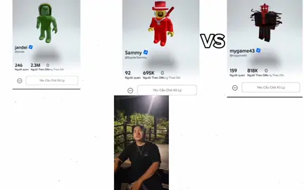 jandel VS Sammy VS MYGAME43#bloxtruits#cuopmotbrainrot#gworagarden