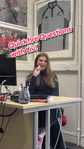 POV: You’re our Sports Union President and we just hit you with some quick fire questions!🔥 Get to know Liv, you’re Sports Union President for 2025/26!🪩💃🏼👑 #WeAreEdinburgh #edinburghuniversity #BleedTartan #Edinburgh 