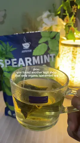 Sipster Spearmint Tea 🍃 100 tea bags na ✨ #spearminttea #sipsterspearmintea #sipstertea100bags #organicspearminttea 