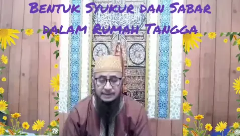 Bentuk Syukur dan Sabar 