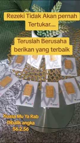 Jika sudah rezeki tidak akan kemana.. #terimakasihorangbaik #terimakasihyaallah  #rezeki  #emas24k  #antam 