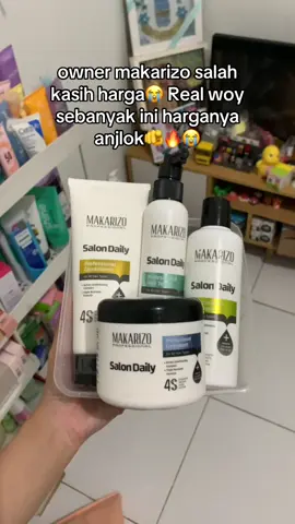 diskon Makarizo Professional Salon daily!! 4 produk harganya anjlok woy