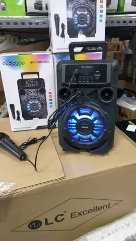 1090DMINI 5inch Karaoke Portable Wireless Bluetooth Speaker With Free Mic