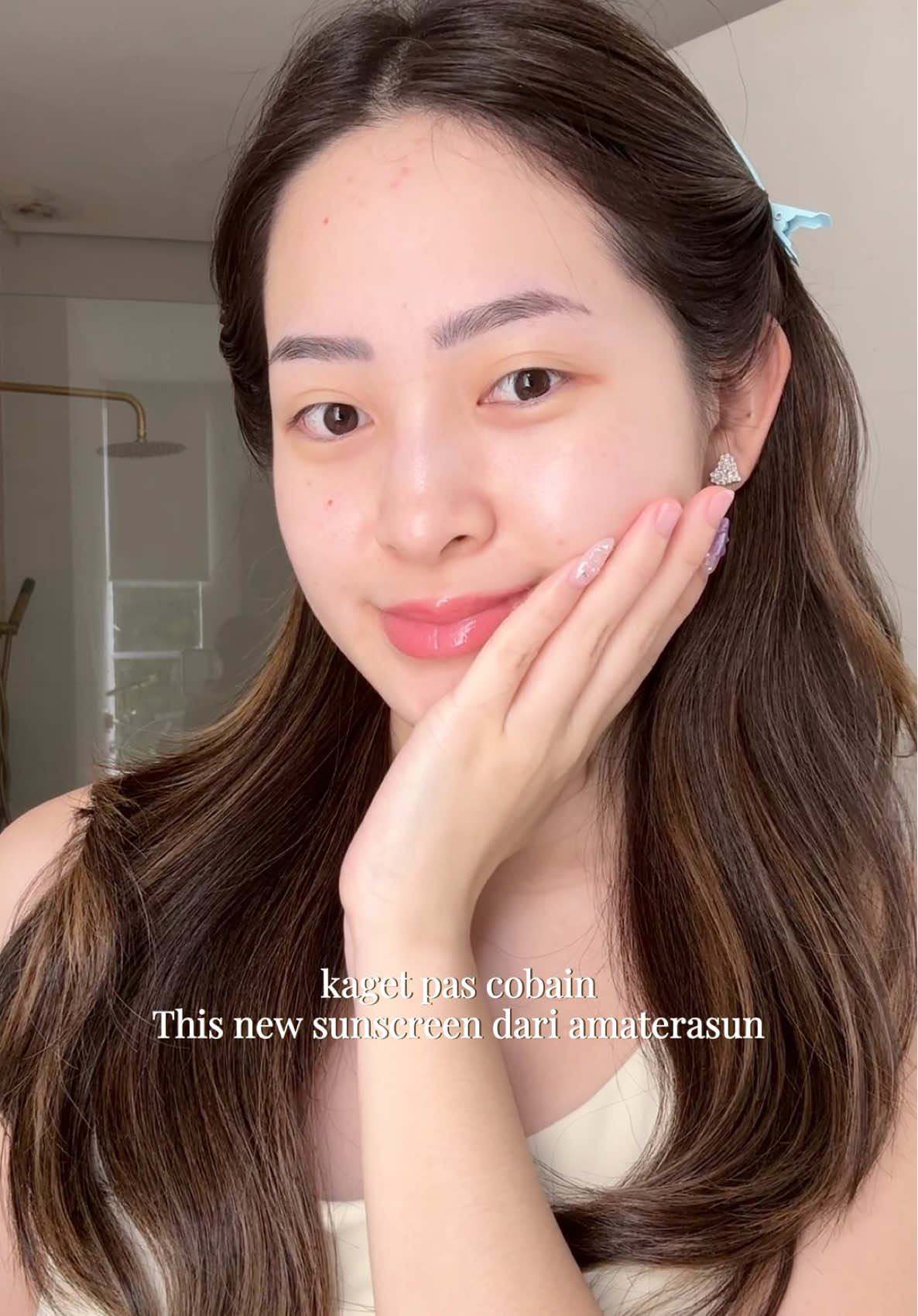 lovee a pore blurring sunscreen ☀️  @Amaterasun #SPFspecialist