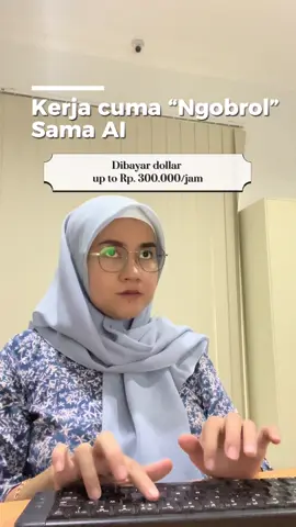 Siapa yang baru tau kalau AI bisa ngasih kamu duit? Yup dengan jadi pengasuh aka operator AI kamu bisa dapet penghasilan yang lumayan loh!! Kepoin video aku buat tutorial nya #genkupskill #remotework