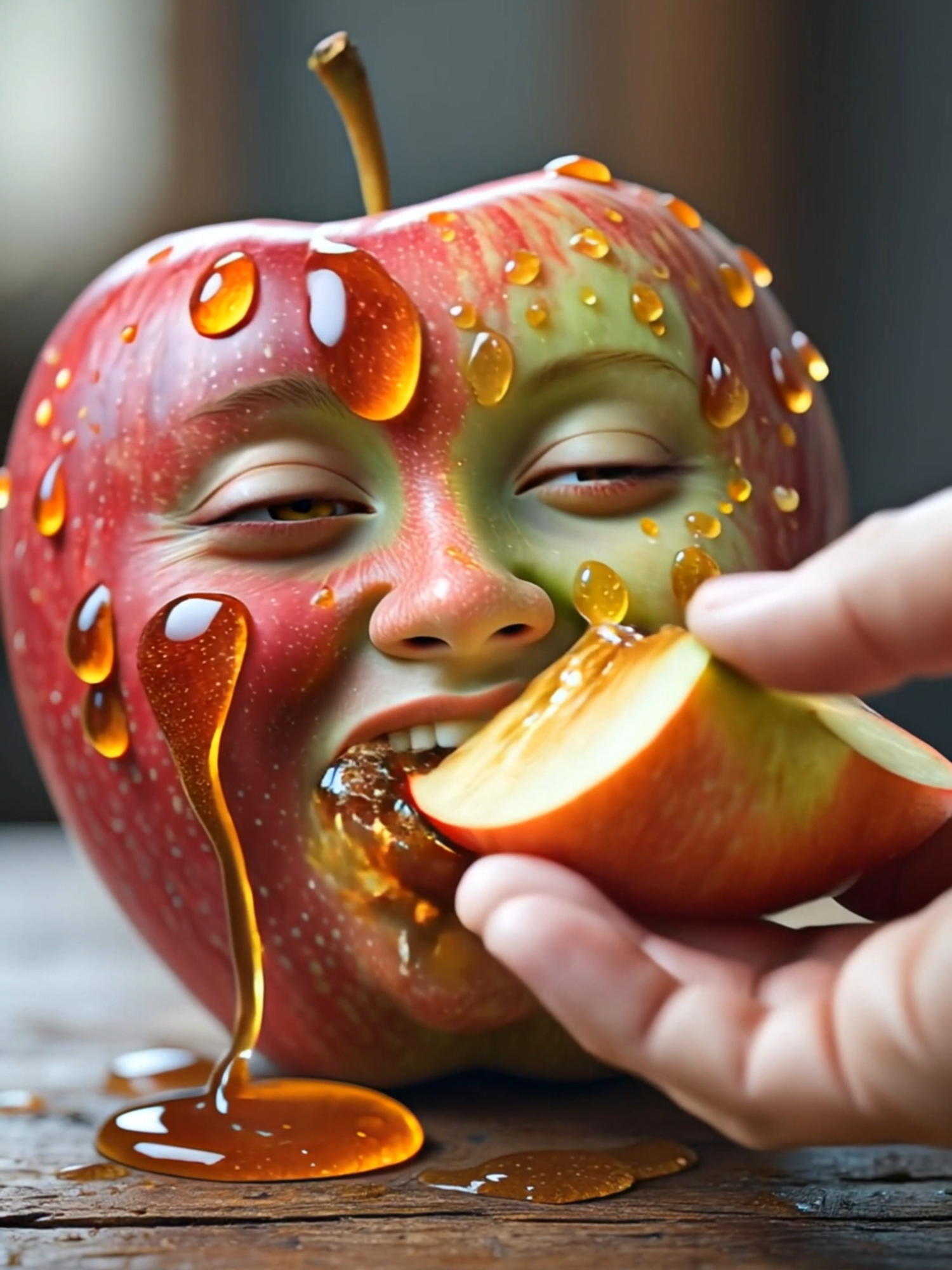 Very cute fruits eating  👇 🎯 Create your own AI shorts here: Freebeat AI > https://surli.cc/bhotao #ai #asmr #fyp #relax #veo3 #fruit #fruits #cute #cutebaby