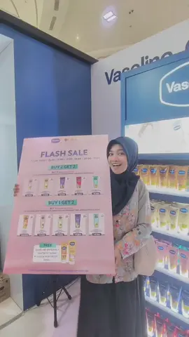 #CapCut yukk datang ke citra beauty fair dan langsung ke booth vaseline yaa, banyak diskon lohh🙌😍 #VaselinexCitraBeautyFair  #BeautyClinicSerum #VaselineID #BWeautiesULIB @vaselineid 