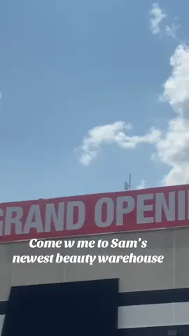Loved everything abt here it’s so spacious #beautywarehouse #sams 