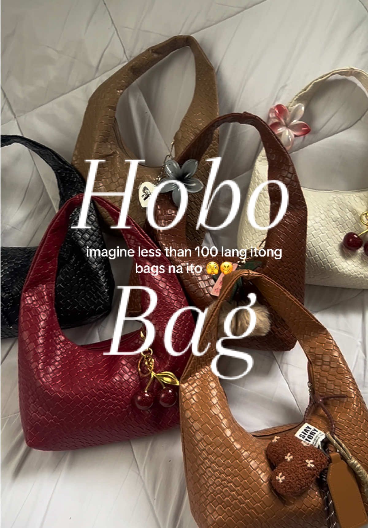 Grabe gaganda ng colors!! #kilibag #hobobag #mumuselect #shoulderbag 