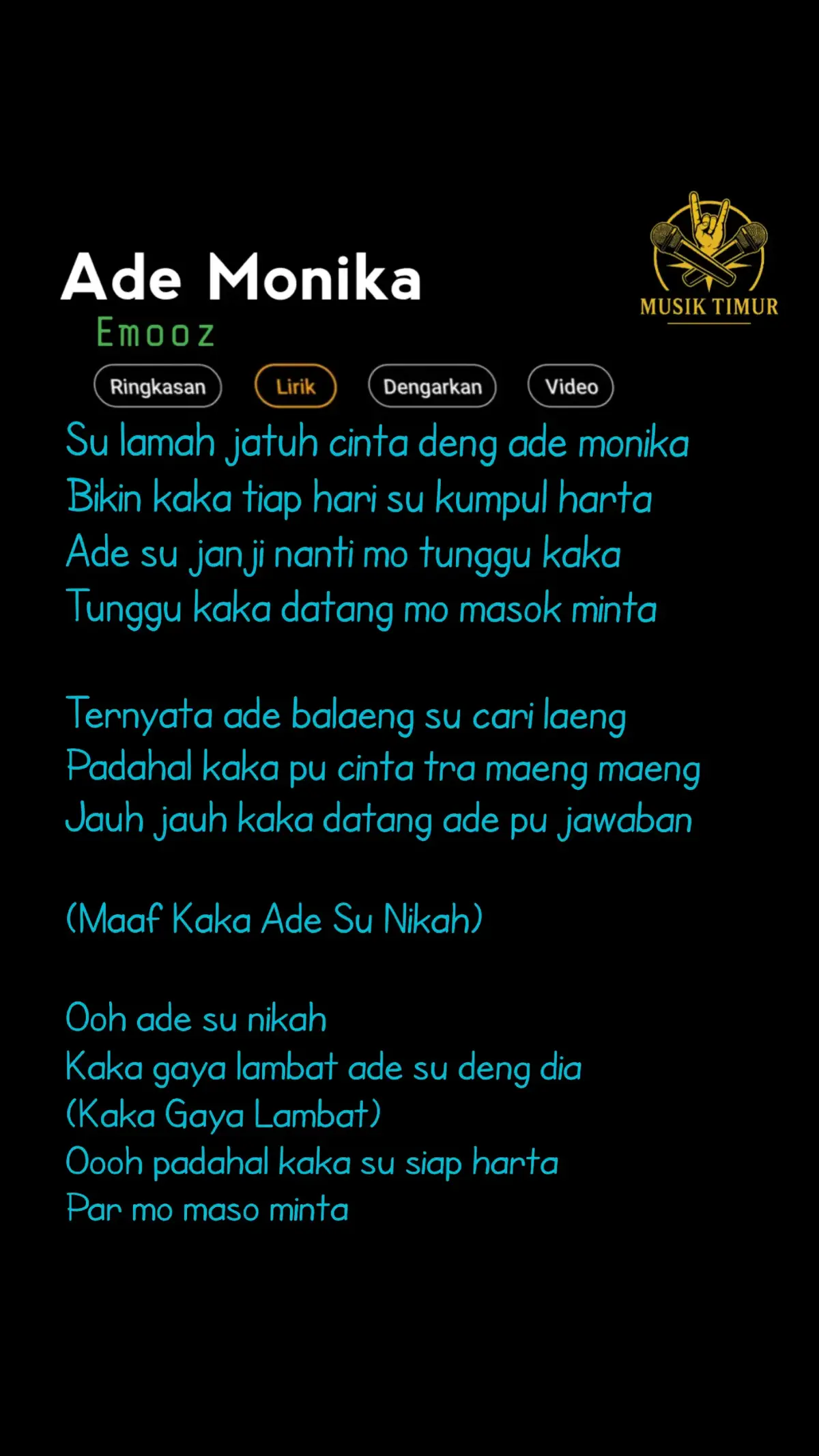 #Musiktimur0 #Indonesiatimur #Papua #Maluku #NTT 