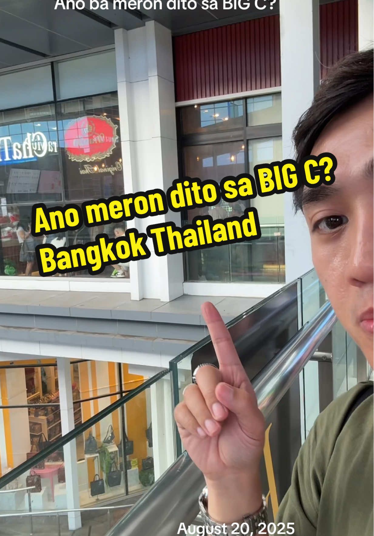 Punta naman tayo dito sa Big C? Ano meron dito? #thailand #bangkok #bigc #traveltip #traveltip