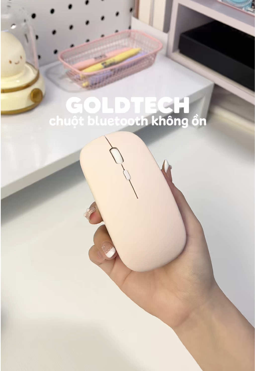 Thích chuột không tiếng thì nên sắm em này nha #goldtech #chuotbluetooth #chuotkhongtieng #chuotkhongday #meocamunbox 