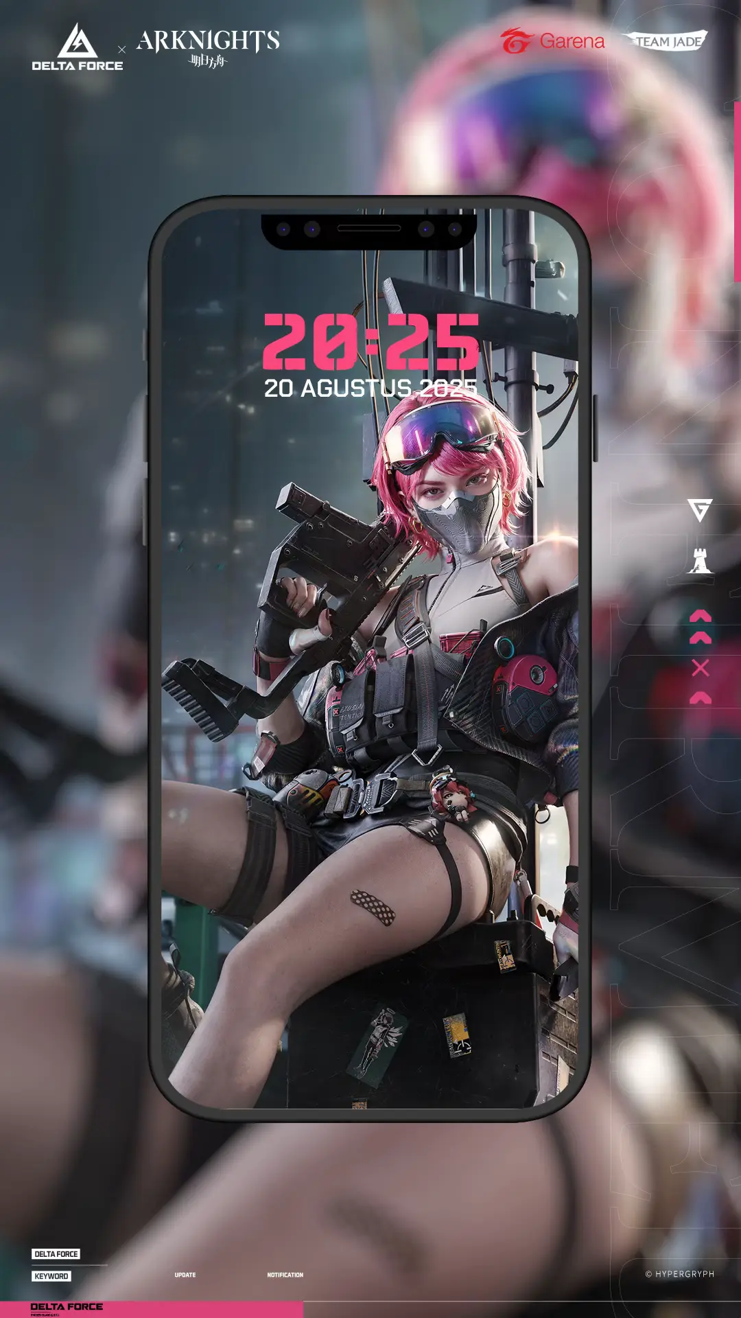 Nih mimin kasih Wallpaper eksklusif Arknights 🔥 Mana yang jadi favorit lo? #garenadeltaforce #dfid #wallpaper #tiktokgaming #arknights 