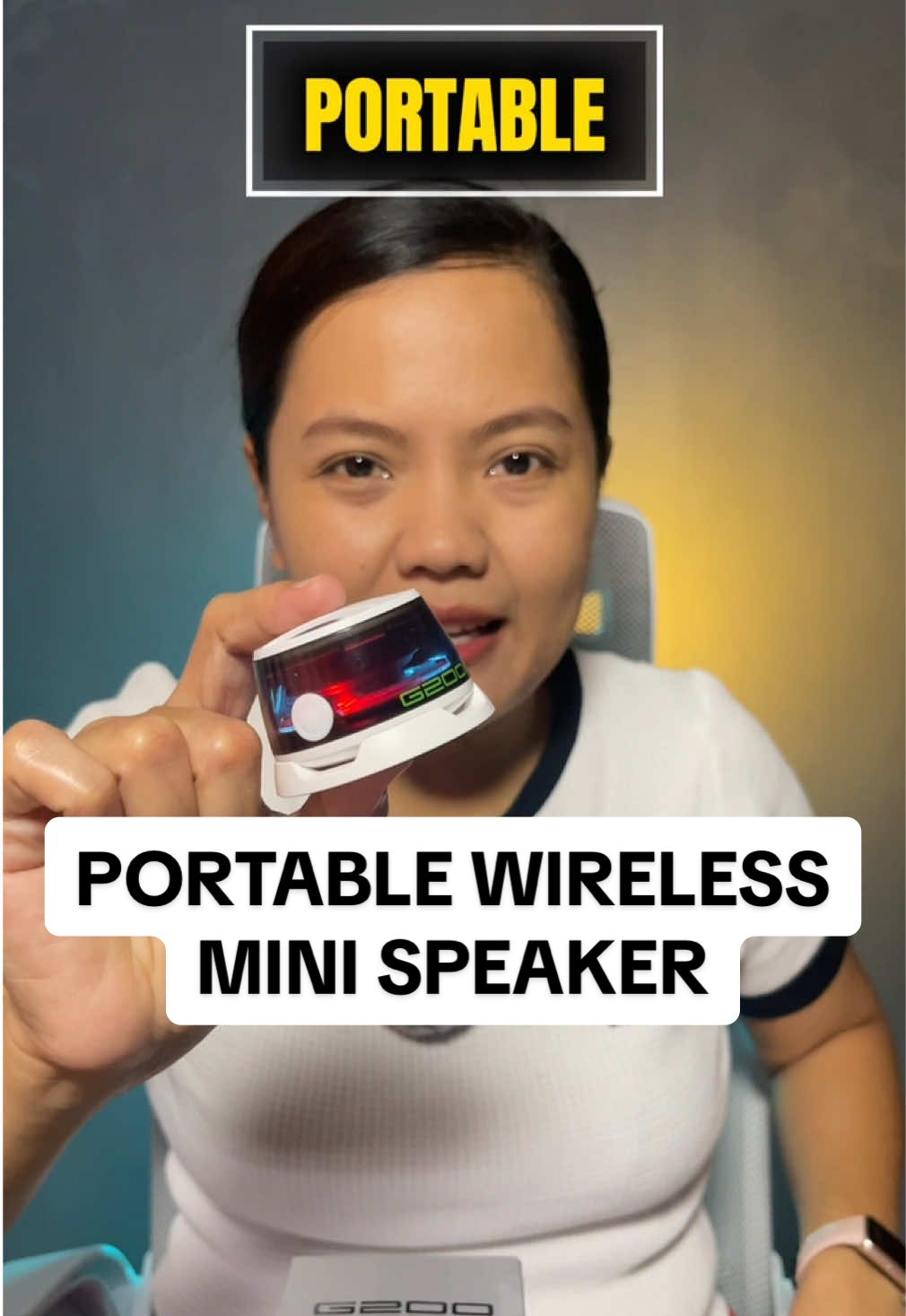 Meet the G200 Mini Speaker — small pero powerful! 💥 Perfect portable speaker for music lovers: malakas, malinaw, at may up to 4 hours battery life. 🎶 Dalhin mo anywhere, enjoy nonstop wireless sound! FYP #trendingtiktok #G200MiniSpeaker #minispeaker #portablespeaker #WirelessSpeaker